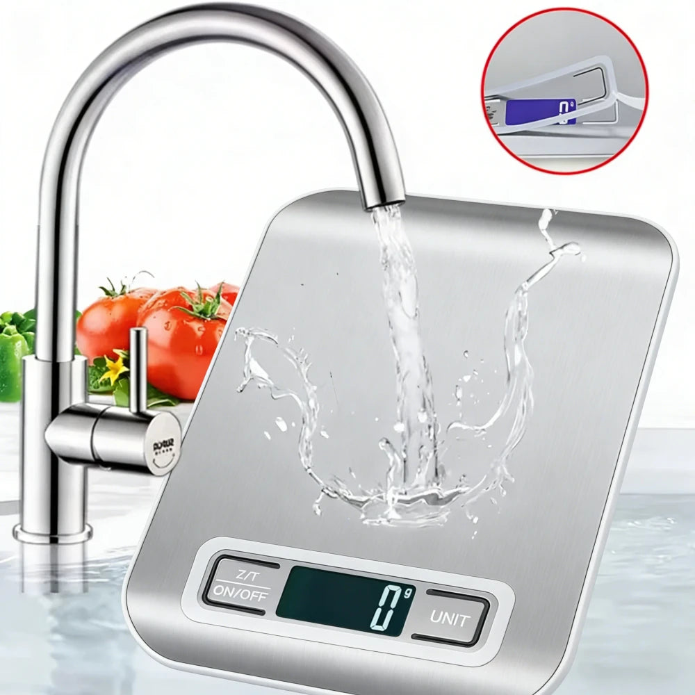 Digital Stainless Steel Kitchen Scale