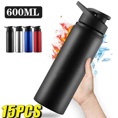 Portable Stainless Steel Sports Water Bottle