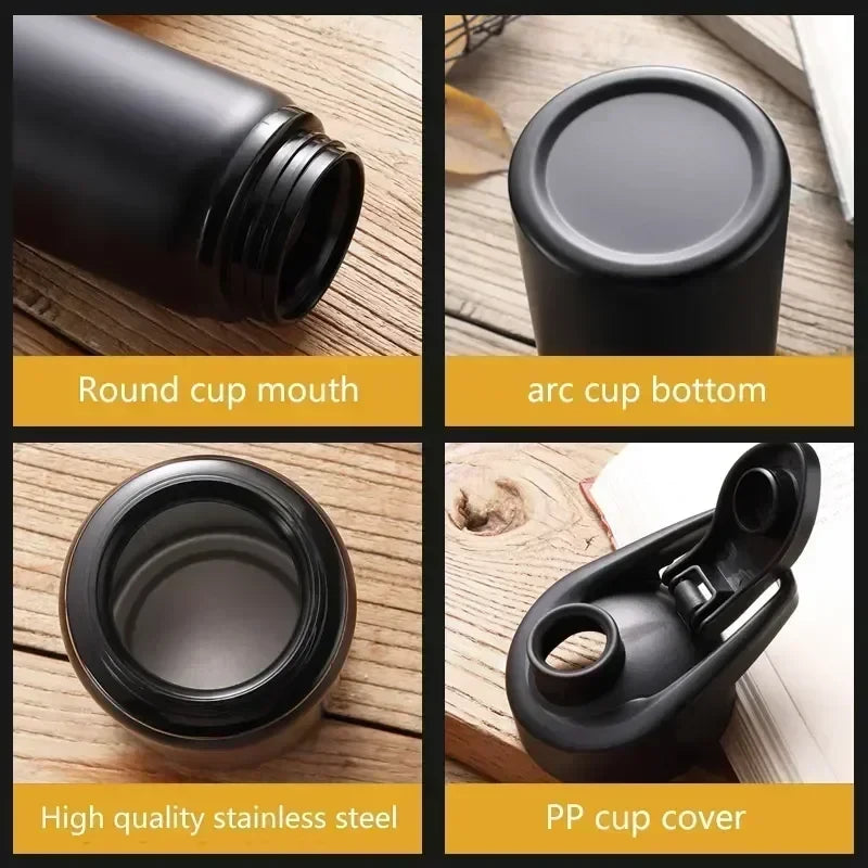 Portable Stainless Steel Sports Water Bottle