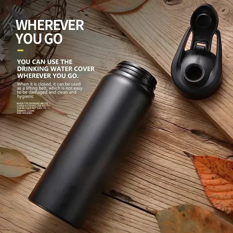 Portable Stainless Steel Sports Water Bottle